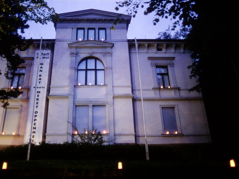 ohne Titel, Lichtaktion anlässlich der Museumsnacht in Apolda, Apolda Avantgarde, Apolda