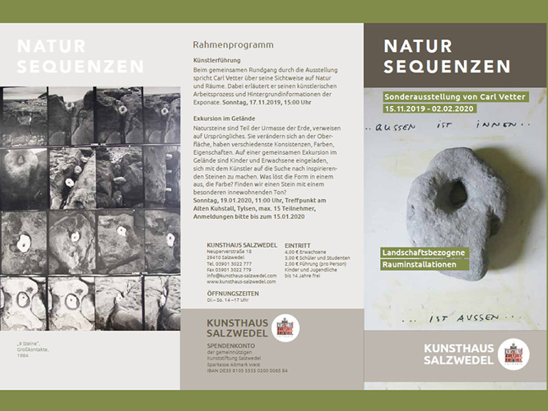 'Natur Sequenzen', Kunsthaus Salzwedel